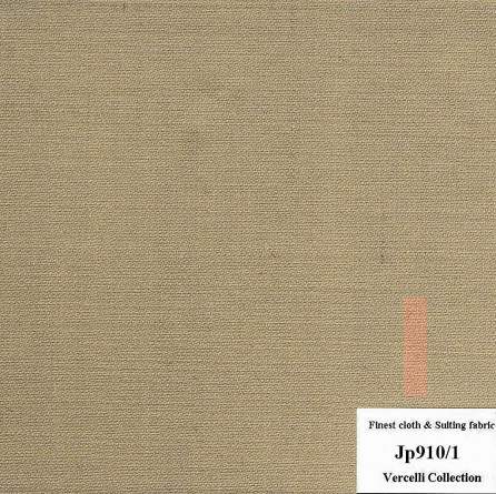 Jp910/1 Vercelli CXM - Vải Suit 95% Wool - Vàng Trơn